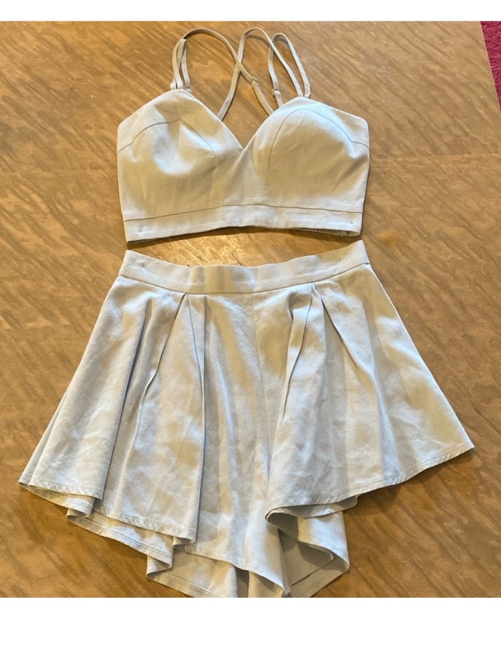 Rumor Boutique Shorts + Bralette Set